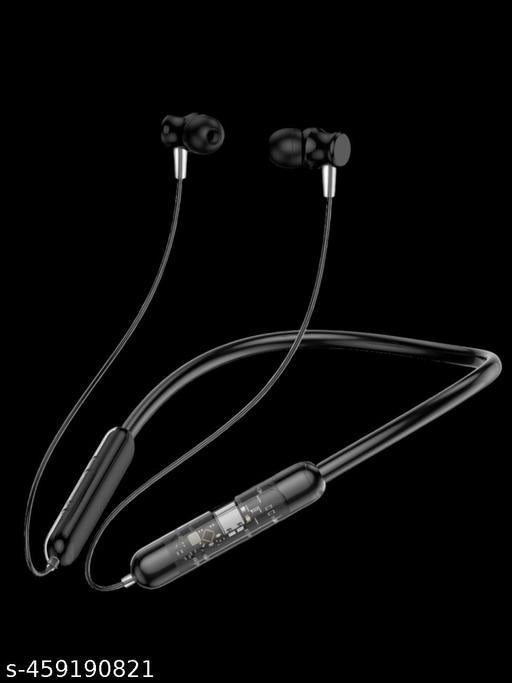 Wireless Bluetooth Neckband (Black)